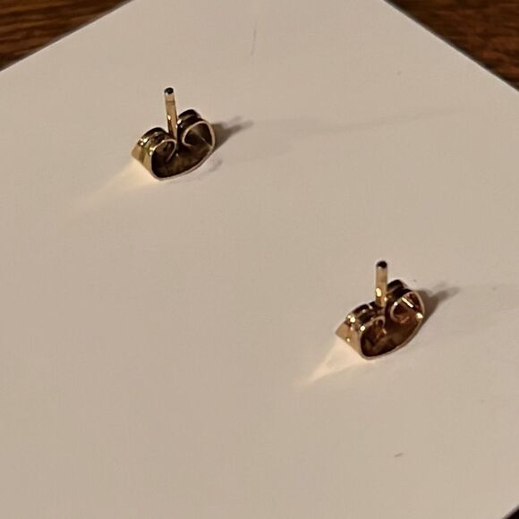 Bundle Sale 3 for $15 | Vintage Gold Tone Christmas Tree With Sparkle Earrings - Picture 7 of 9